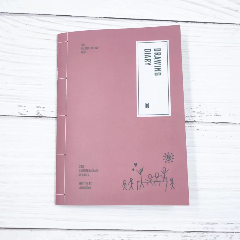 BANGTAN BOYS diary летняя фотография домашний однодневник альбом книга - Цвет: 1