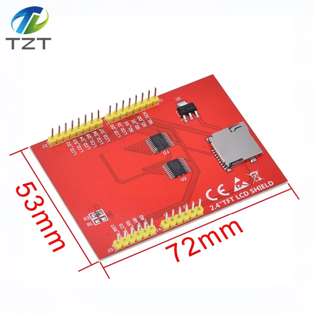 ЖК-модуль TFT 2,4 дюймов TFT ЖК-экран для Arduino UNO R3 плата и поддержка mega 2560 с gif стилусом