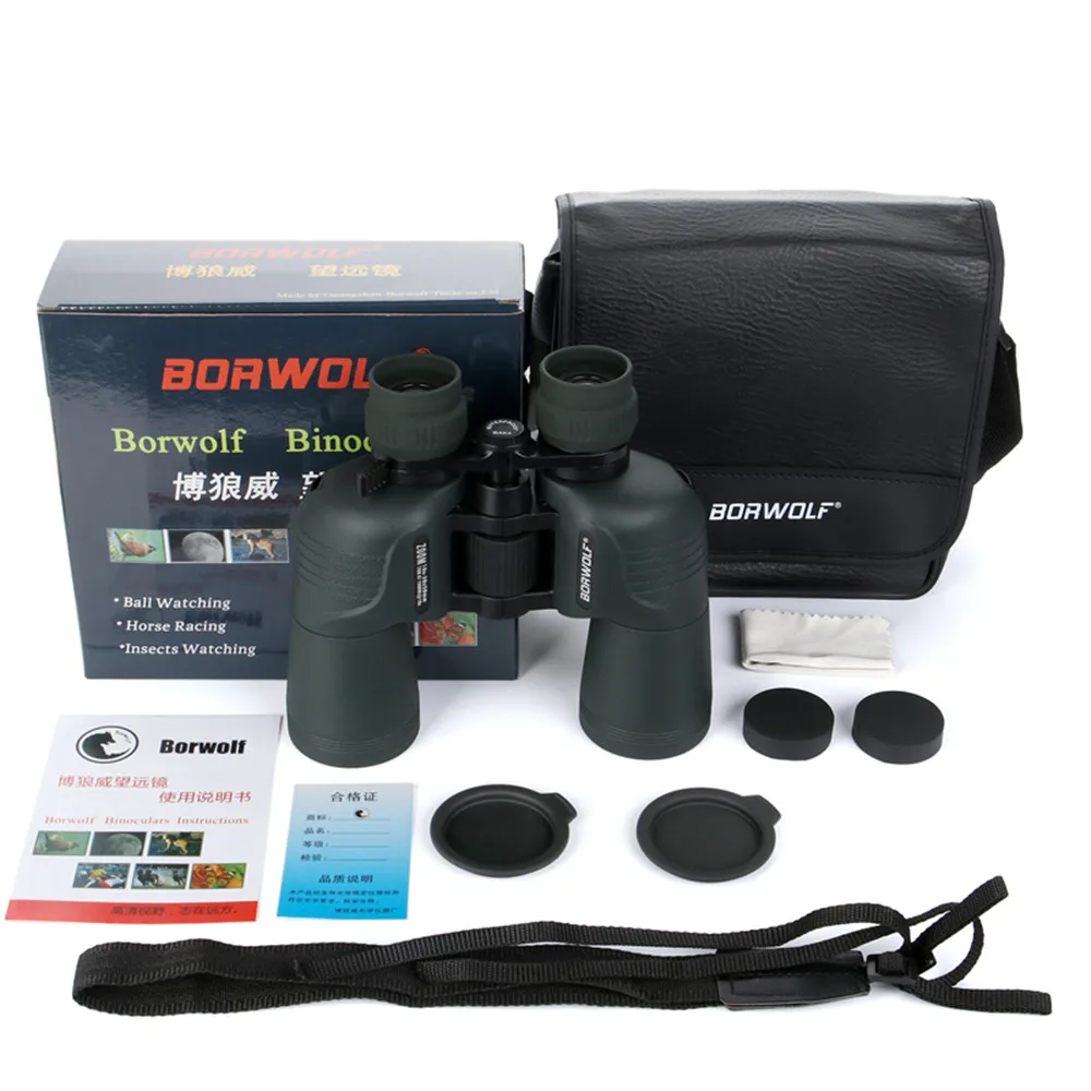 10-30X50 бинокль высокий мощный телескоп HD свет ночного видения Bak4 призма профессиональный зум мощность ful для охоты наблюдения за птицами