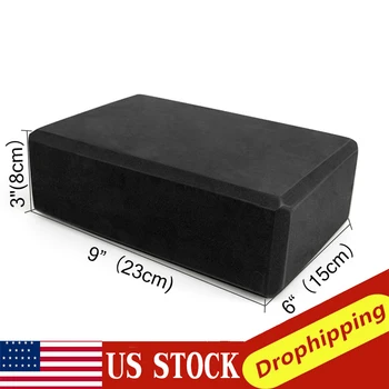 

2020 Hot EVA Yoga Block Foam Brick Stretching Aid Gym Pilates For Exercise Fitness Shaping Health Training Yoga Bolster Pillow