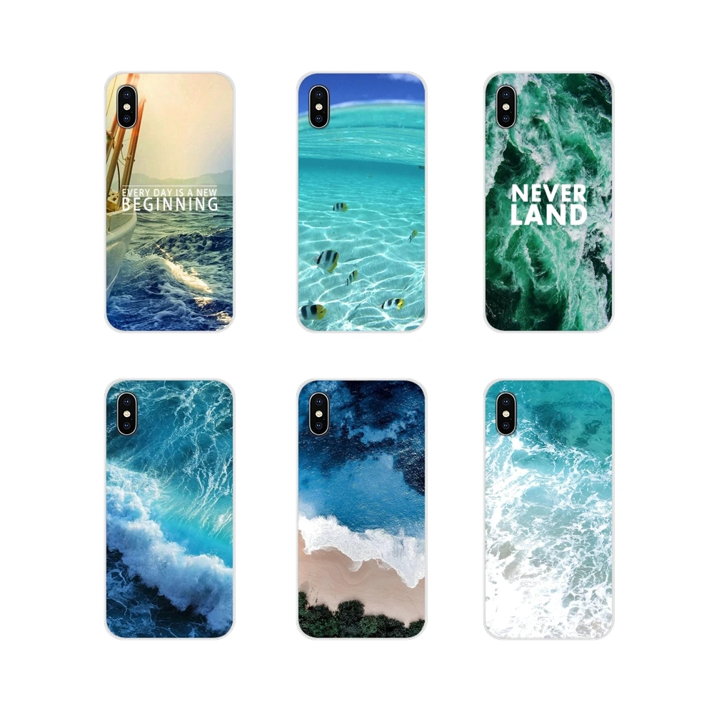 Accessories Phone Cases Covers Sea Ocean For Samsung Galaxy S3 S4 S5 Mini S6 S7 Edge S8 S9 S10 Lite Plus Note 4 5 8 9 | Мобильные