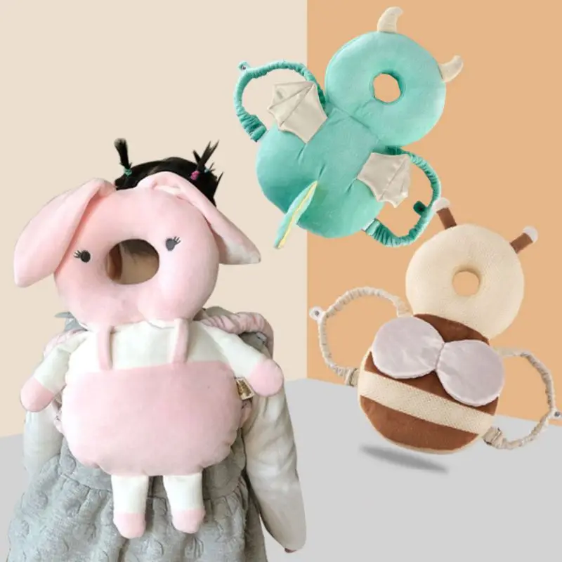 

Newborn Baby Head Pillow Infant Toddler Sleep Positioner Cute Cartoon Baby Anti Fall Cushion Head Pillow Protection Safety