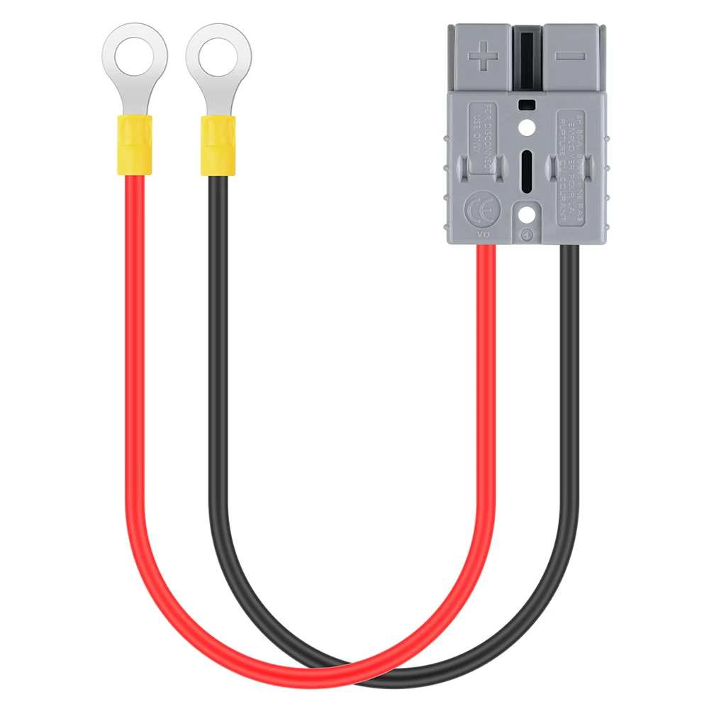 

Electric Forklift Charger Charging Plug Line with O Ring Battery Connect Quick Connector High Current 50A 600V Car Accessories