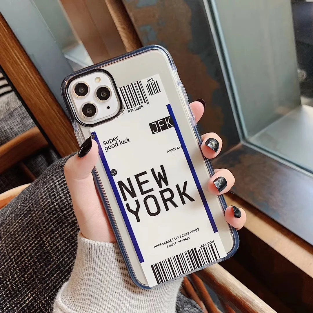INS City штрих-код, чехол для iphone XS MAX XR X 11 Pro Max 6 6 S 7 8 6 S plus Air quiet, мягкий чехол для телефона ярких цветов