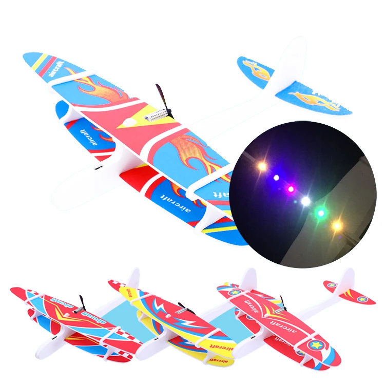 Kid DIY Model Aircraft Assembled Electric Glider EPP Foam Hand