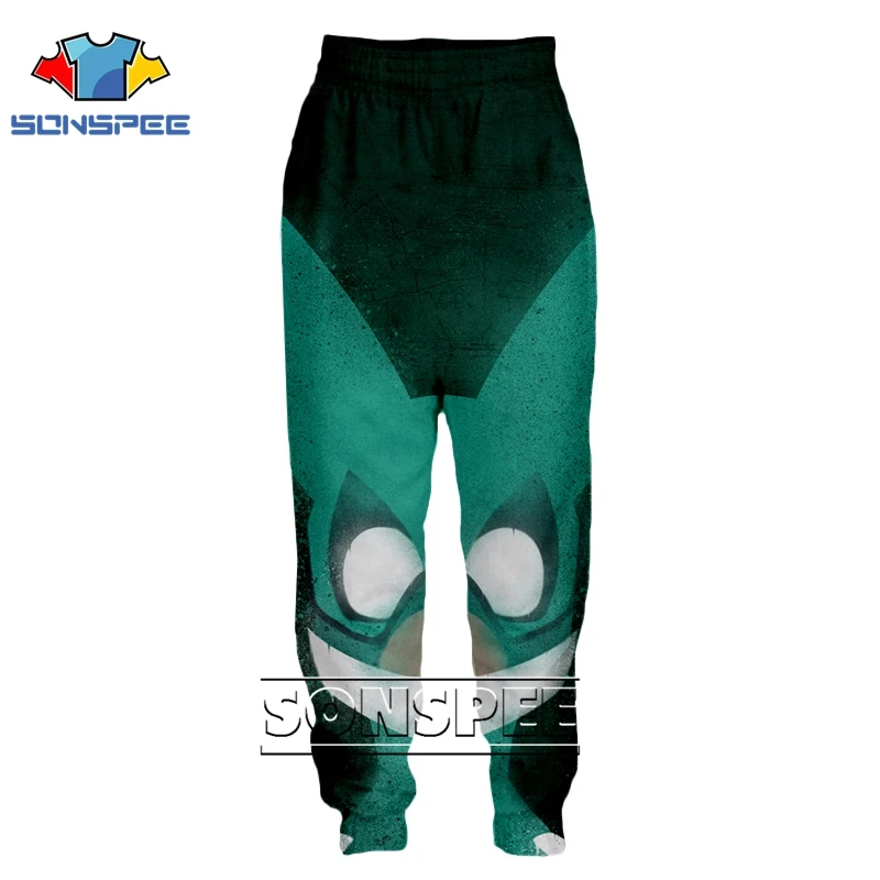 10 3d принт для мужчин и женщин Полная длина jogger логотип Harajuku kids My hero Academy Boku no hero спортивные штаны Топ аниме спортивные брюки - Цвет: 10