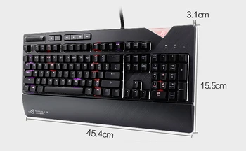 

best RGB mechanical gaming keyboard for ASUS ROG Strix Flare with Cherry MX switches customizable illuminated