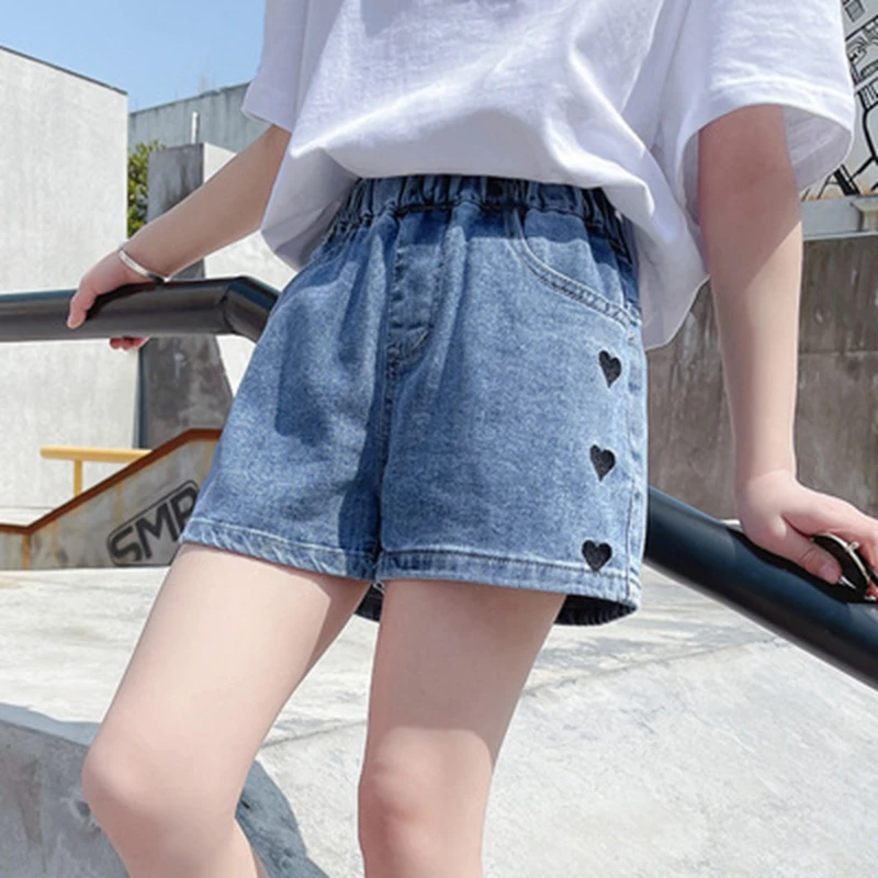 girls denim short