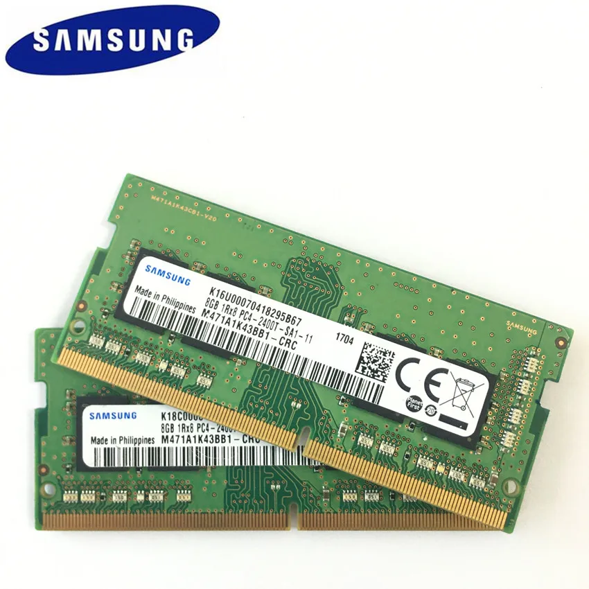 Ноутбук Samsung DDR4 8GB PC4 2400T DIMM память ноутбука 8G 2400MHZ Память RAM|Оперативная память| |