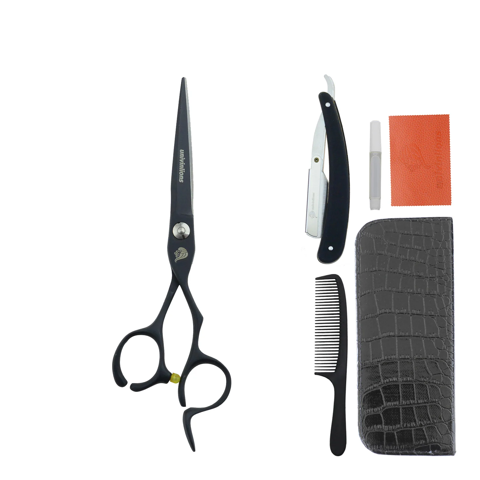 

Univinlions 6.0" Professional Hairdressing Scissor JP440C Steel Barber Accessories Hair Cutting Shears For Haircut Pet Grooming