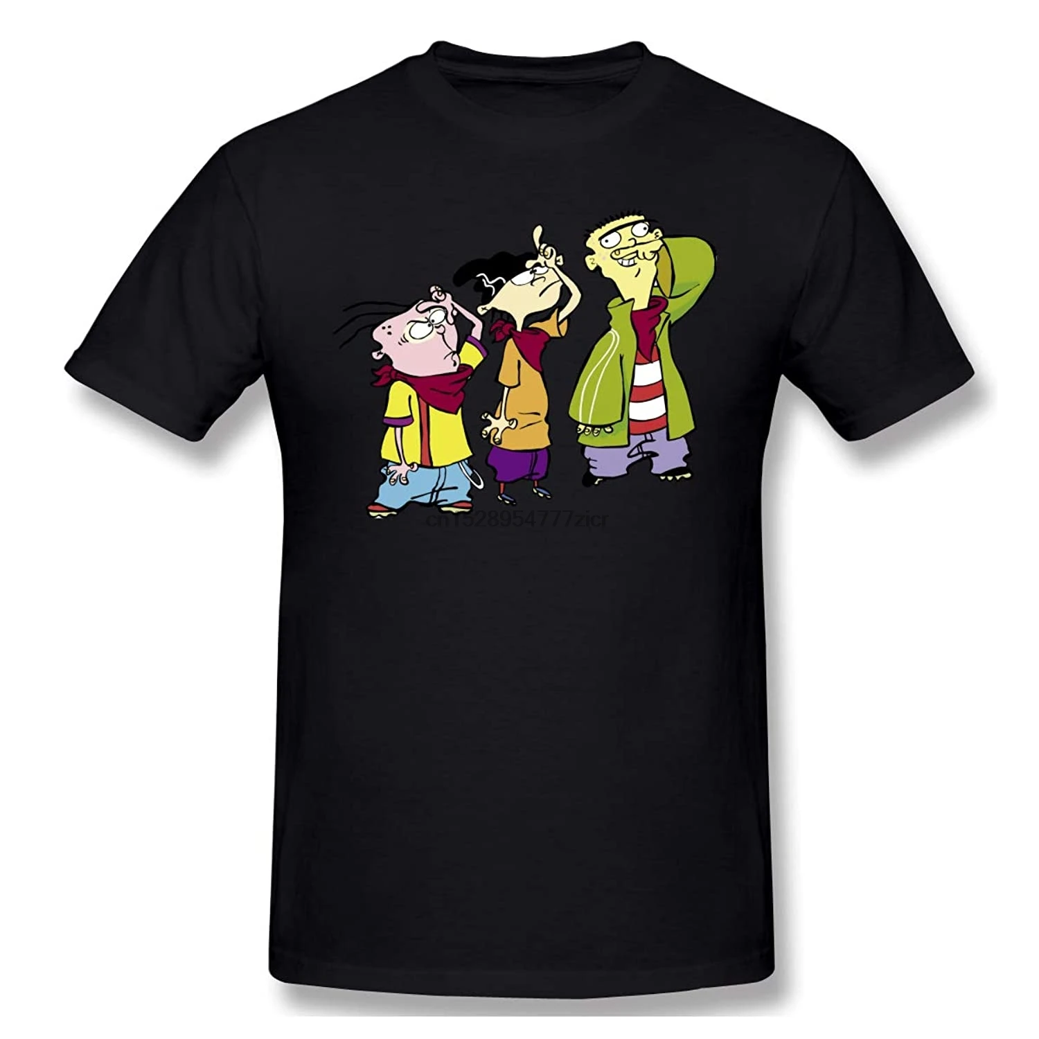 Ed EDD N Eddy Мужская Удобная футболка черный XXL(1)|Футболки| |