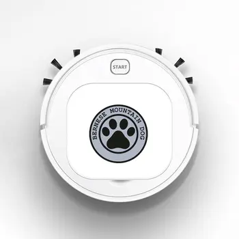 

Smart Robot Vacuum Cleaner Rechargeable USB Auto Sweeping Mop Clean Robot Sweeping Cleaner BERNESE MOUNTAIN DOG Paw Round