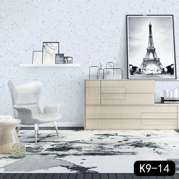 

Free Shipping Grey Terrazzo Pattern TV Background Wall Cover Seamless Modern Simple Marble Grainy Wall Not Not Wallpaper