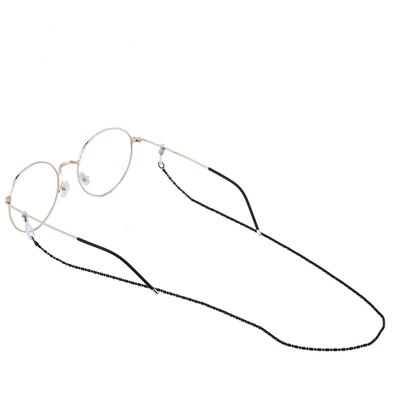Модная цепочка для очков чтения женщин металлические шнуры солнцезащитных