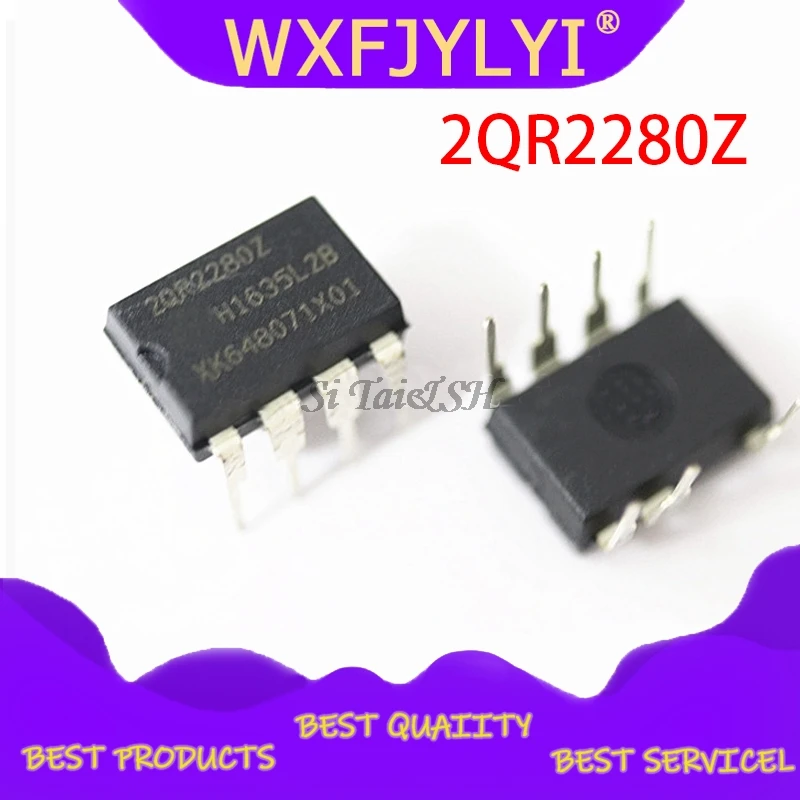 5pcs/lot ICE2QR2280Z ICE2QR2280 2QR2280Z DIP-7 | Электронные компоненты и принадлежности