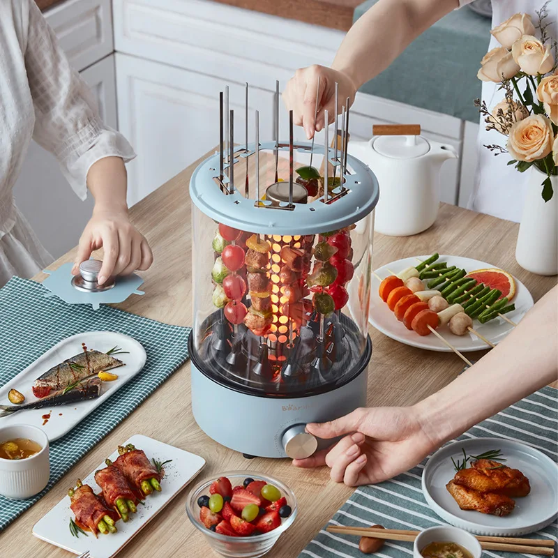 PROD 1005002943012892 Electric Oven Vertical Skewers Machine Household
Electric Barbecue Machine Rotating Removable and Easy To Clean