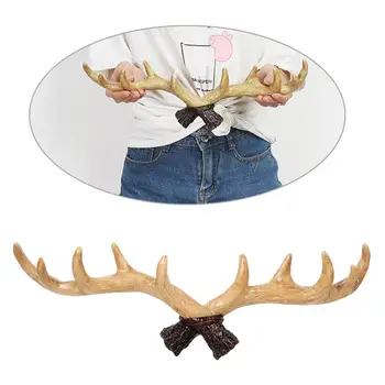 

Coat Hook Rack Wall Mount Vintage Deer Antler Hook Coat Hat Racks Wall Mounted Clothes Hanger Decoration for Home 1PC