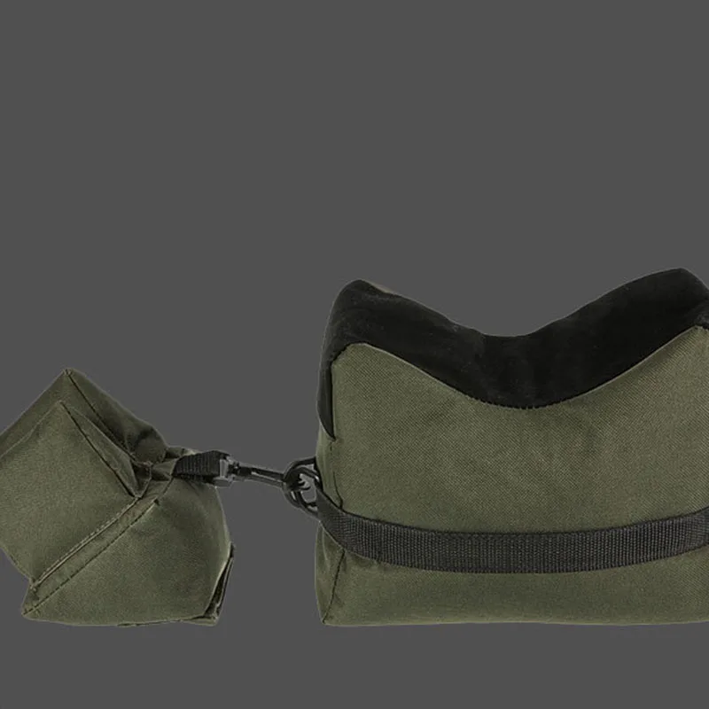 army green Снайперская Оружейная сумка пистолет Передняя Задняя сумка мишень винтовка Поддержка песочница скамейка без заполнения наружная кнопка, вколачивание Охотничья винтовка отдых - Цвет: army green