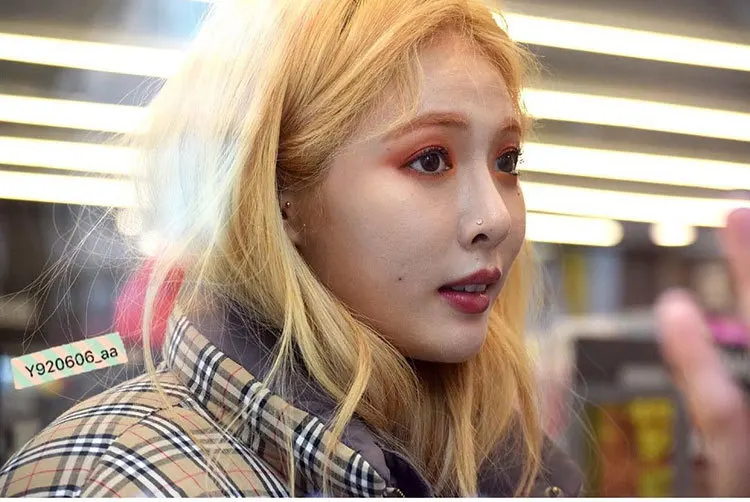 Kpop 4Minute Kim Hyun, женские зимние теплые свободные толстовки в клетку цвета хаки с высоким воротником, Женская Корейская уличная одежда, плотные толстовки