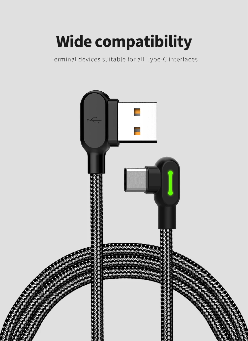 Cafele 3 м usb type C Быстрая зарядка USB C кабель type-c кабель для передачи данных зарядное устройство для Android USB-C Micro USB кабель для samsung S8 S9 Note 8