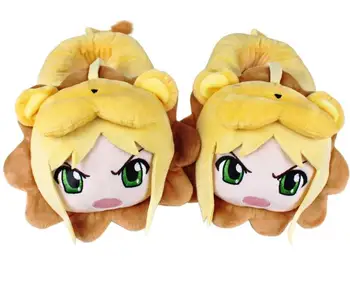 

Anime Fate Cosplay Slippers Saber Prop Cos Slippers Warm Cotton Slippers Fans Collection Gift Drop Ship