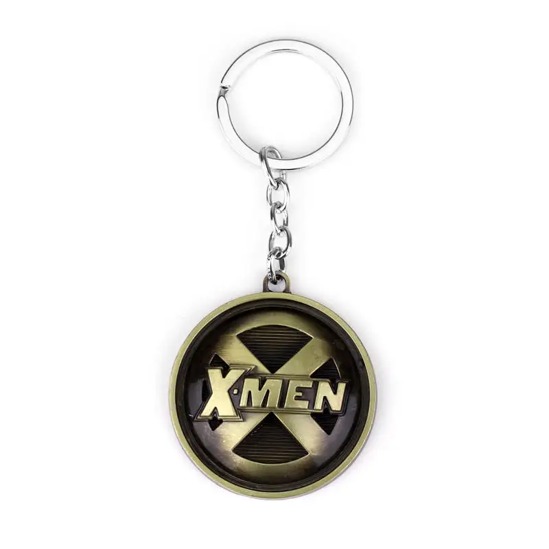 K027-bronze Горячая супергерой Moive X-men The Wolverines женские браслеты с гравировкой ожерелье винтажное старинное серебро X MAN собачья табличка Подвеска ювелирные изделия - Окраска металла: K027-bronze