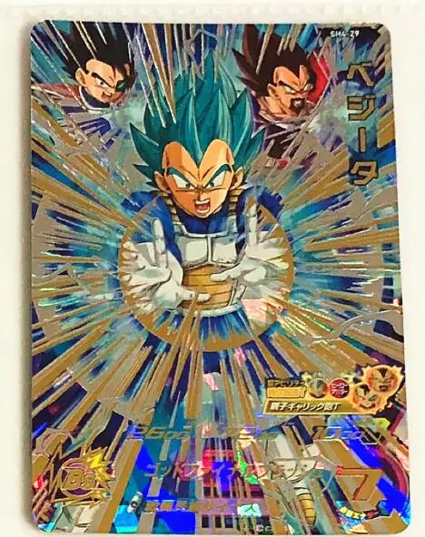 Япония Dragon Ball Hero Card SH 4 звезды UR игрушки Goku Хобби Коллекционные игры Коллекция аниме-открытки - Цвет: 3