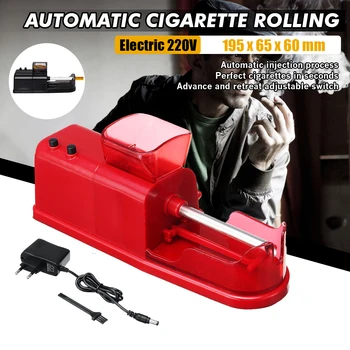 

1pc Electric Easy Automatic Cigarette Rolling Machine Injector with Function Credibility Adapter Tobacco Maker Roller