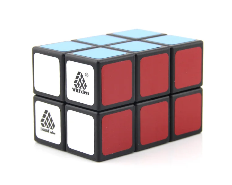 WitEden 2x2x3 кубический магический куб 223 Cubo Magico Профессиональный Нео скоростной куб головоломка антистрессовые игрушки для детей - Цвет: Black
