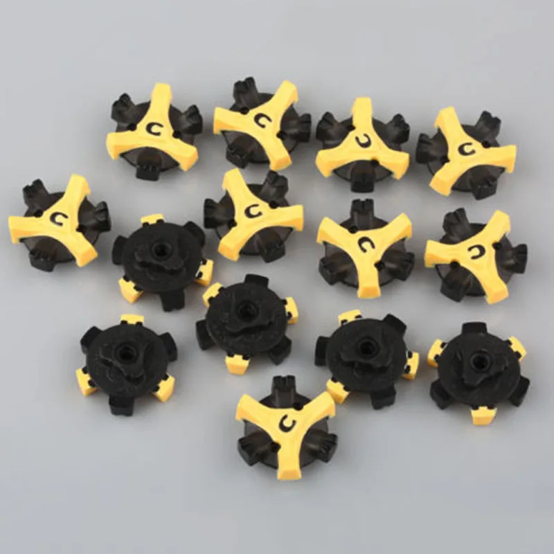 

14Pack Golf Shoe Spikes Replacement Champ Cleat Fast Q-Lok For Foot Joy2.8*2.8cm