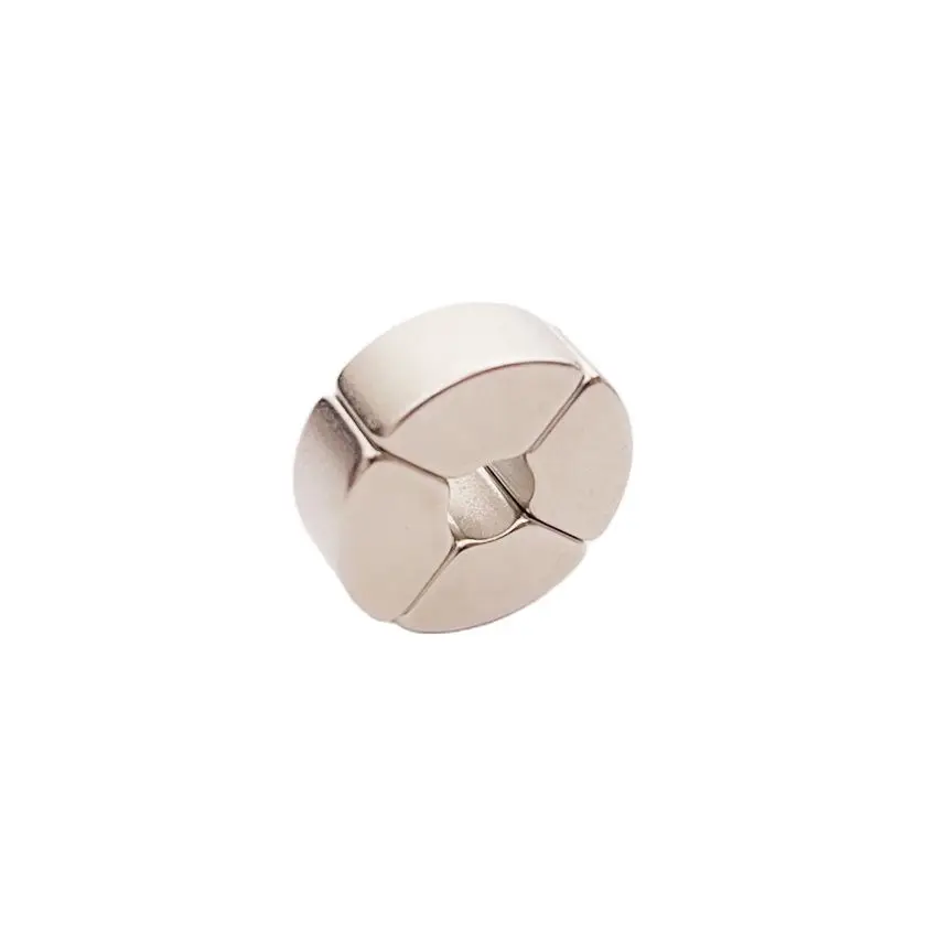 8 шт. дуговых магнитов OR8.5xIR2.5xT6mm x 90 ° угол N38H Магнитный сегмент Радиально