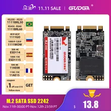 GUDGA SSD M2 NGFF SATA SSD 1TB 128GB 256GB 512GB SSD m2 ssd drive 2242 Internal hard disk hdd Hard drive For Laptop Notebook