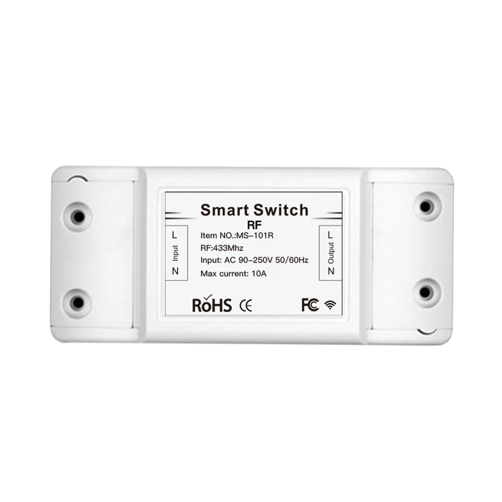 

DIY Smart Home WiFi Control Switch Breaker MS-101R DIY Breaker Timer Home Automation RF Light Switch AC90-250V Lamp Accessory