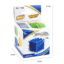 Детский игрушечный шар, 3D лабиринт, кубический интеллект Рубика, игрушка для интеллекта