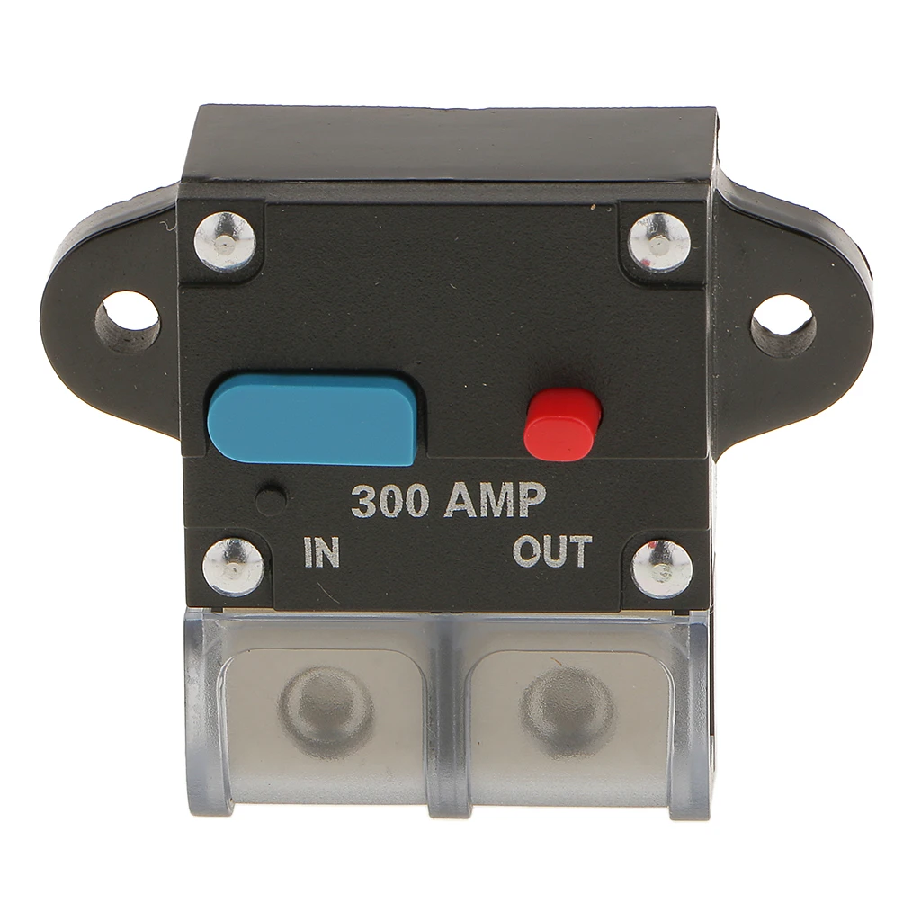 300 Amp In-Line Circuit Breaker Stereo/Audio/Car/ Fuse Holder 12V/24V