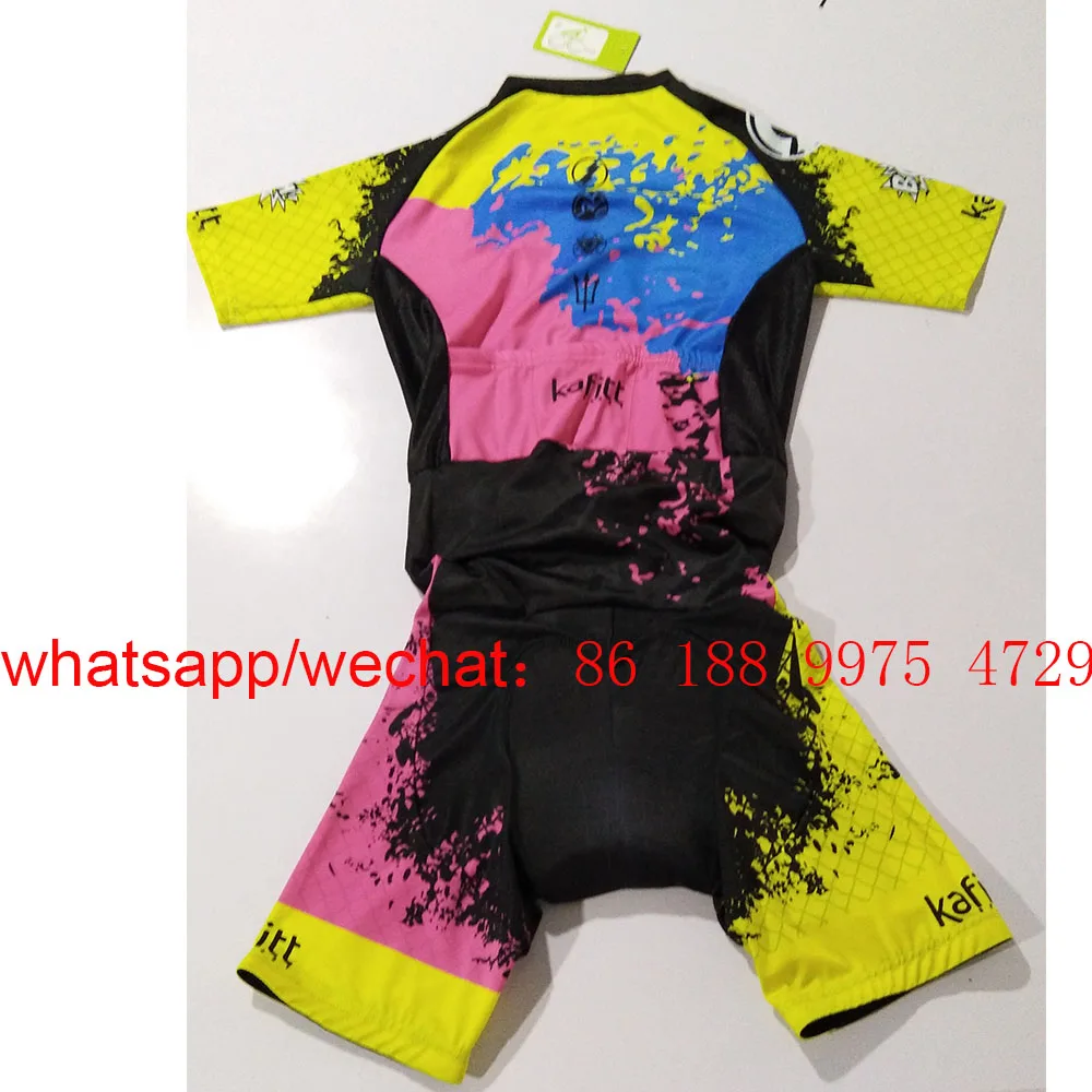 Велосипедный комбинезон Trisuit с длинным рукавом для профессиональной команды