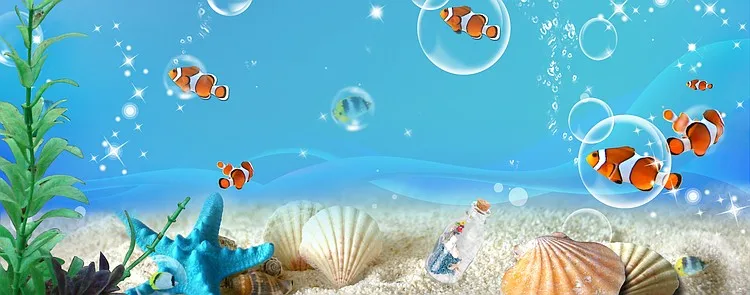 夏日海底世界海洋背景素材图背景图片素材免费下载 图片编号yngmmplo Pngbag素材网