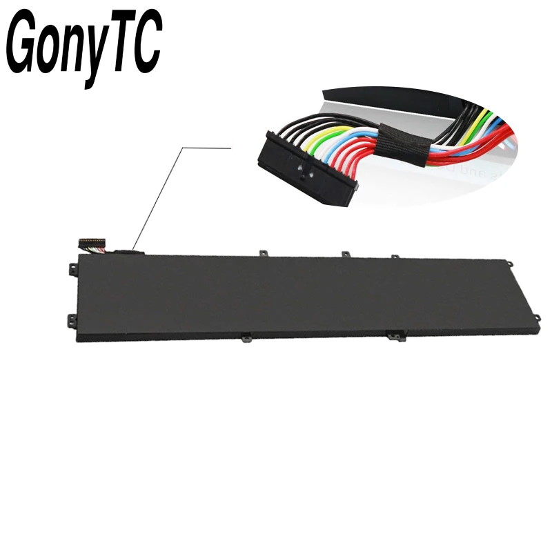 GONYTC 4GVGH ноутбука Батарея для DELL Precision 5510 XPS 15 9550 серии 1P6KD T453X 11,4 V 84WH