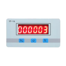 Mini módulo contador Digital LCD, AC 5V ~ 24V, totalizador electrónico con interfaz de señal NPN y PNP, 1 ~ 999999 veces conteo
