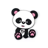 LOFCA 1pc Panda Silicone Teether BPA Free Food Grade Baby silicone teething Pendant Toys Baby Care Pacifier Chain Gift Making 5