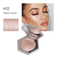 Женская контурная пудра, водостойкая блестящая пудра для лица, цветные косметические тени для век, тени для носа, осветляющая блестящая пудра