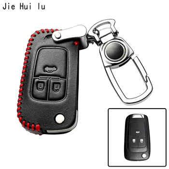 

Leather Key Cover Case for Chevrolet For Buick for Cruze Aveo Trax Opel Astra Corsa Meriva Zafira Antara J Key Protection