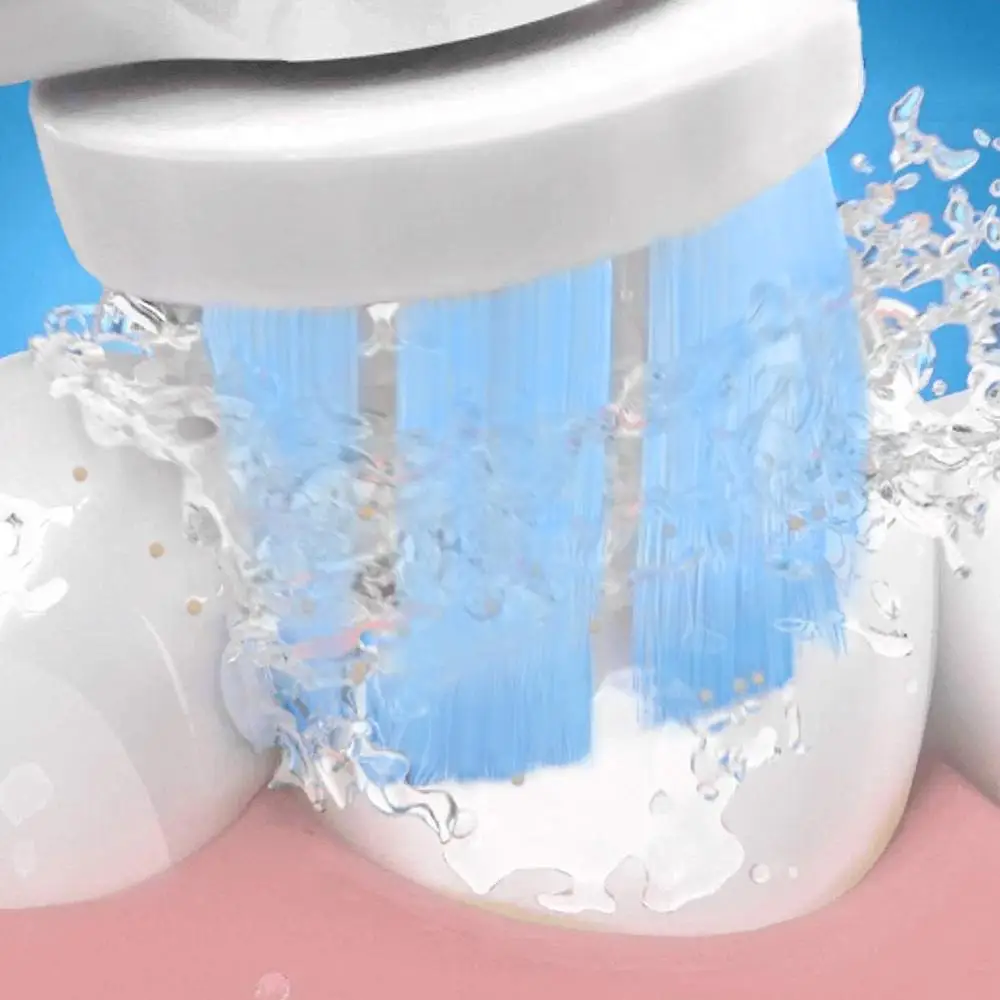 8 шт. сменные насадки для зубных щеток Oral B Braun головки Vitality Precision Clean/Trizone мягкая