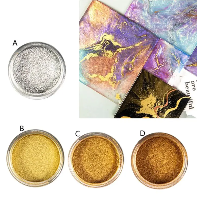 3g Marble Metallic Resin Pigment Mold DIY Pearl Powder Epoxy Resin Colorant Glitter Dye Jewelry Making