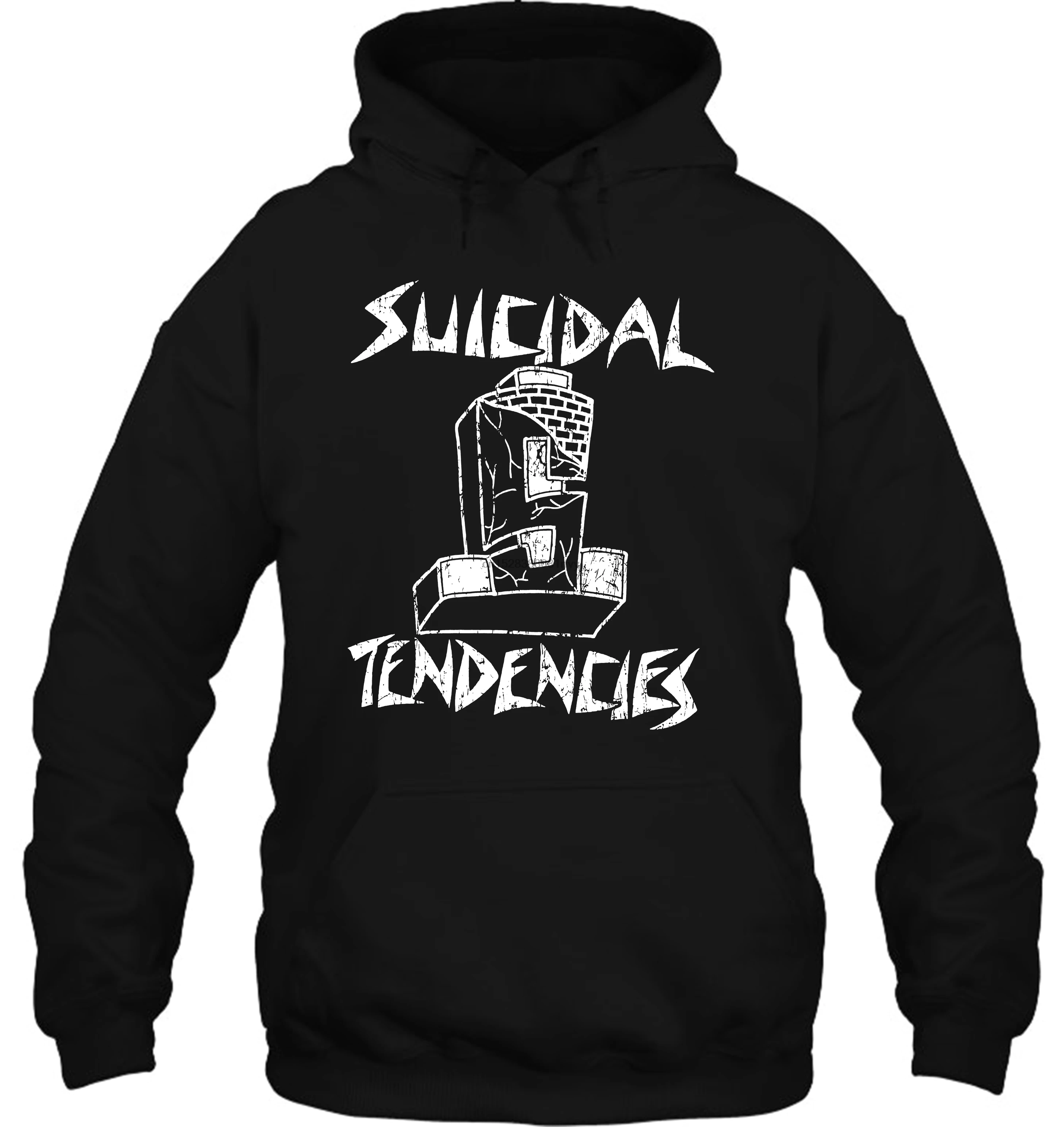 Мужская толстовка с капюшоном SUICIDAL Trends YOU CANT Brave ME DOWN официальная женская уличная одежда
