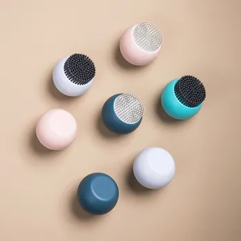 

1/2PCS ABS Silicone Ball Cleaning Brush Handheld Bowl Pot Pan Cleaner Non-Stick Dish Washing Tool Household Cleaning Accessories