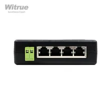 POE инжектор 4 порта для ip-камер видеонаблюдения 802.3af POE Инжектор питания