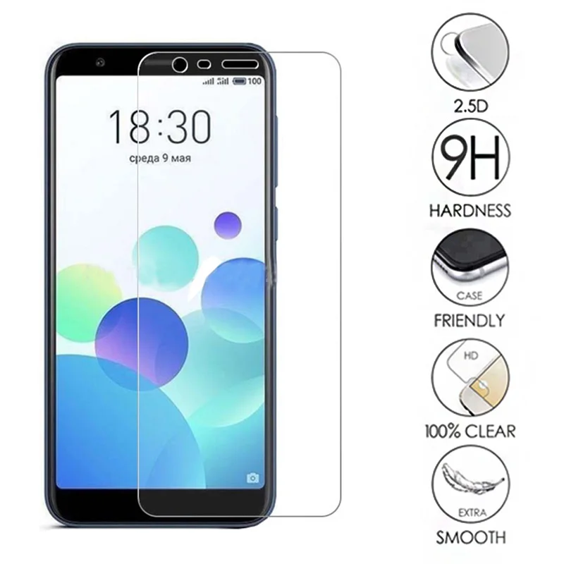2 шт закаленное стекло для Meizu M8c M5c Защитная пленка для экрана из стекла Tremp на Maisie M 8c 5c 8 5 C M8 M5 Защищенный телефон пленка 9h