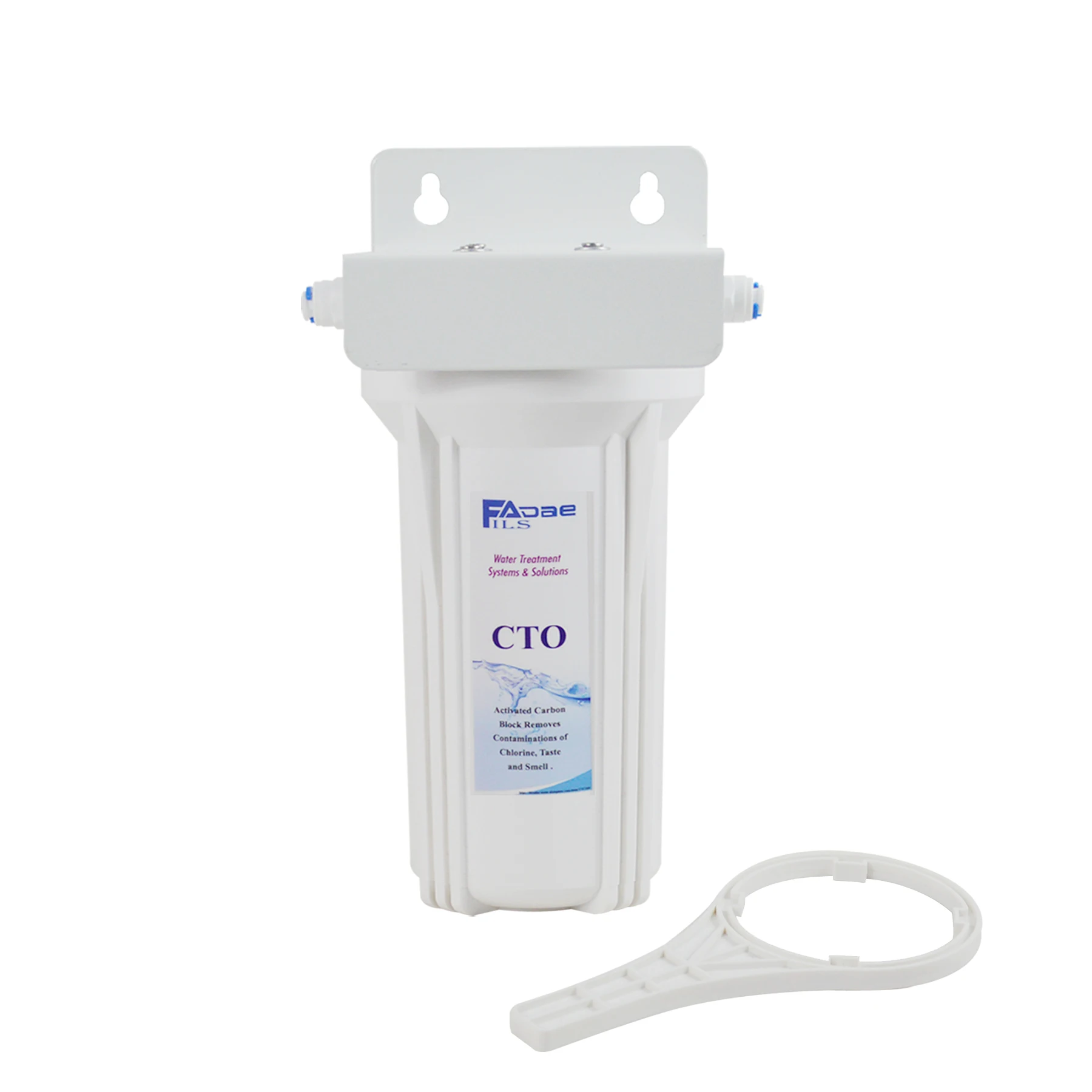 

NEW Single Stage 5-INCH Long Under Sink Water Filtration System with 5-inch CTO Coconut Carbon Block Filter