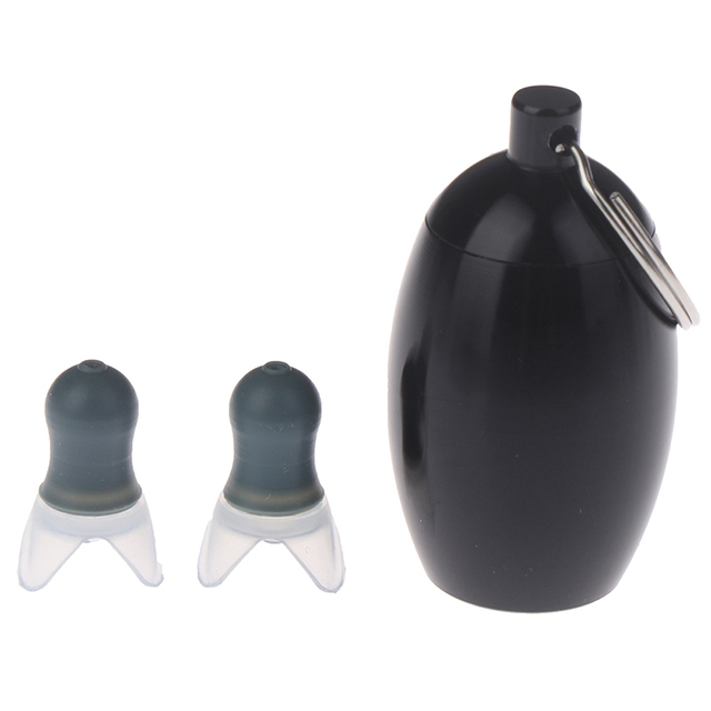 Pair Anti-Noise Ear Protectors Noise Cancelling Ear Plugs Waterproof Soft Silicone Earplugs For Sleeping Swimming Flight